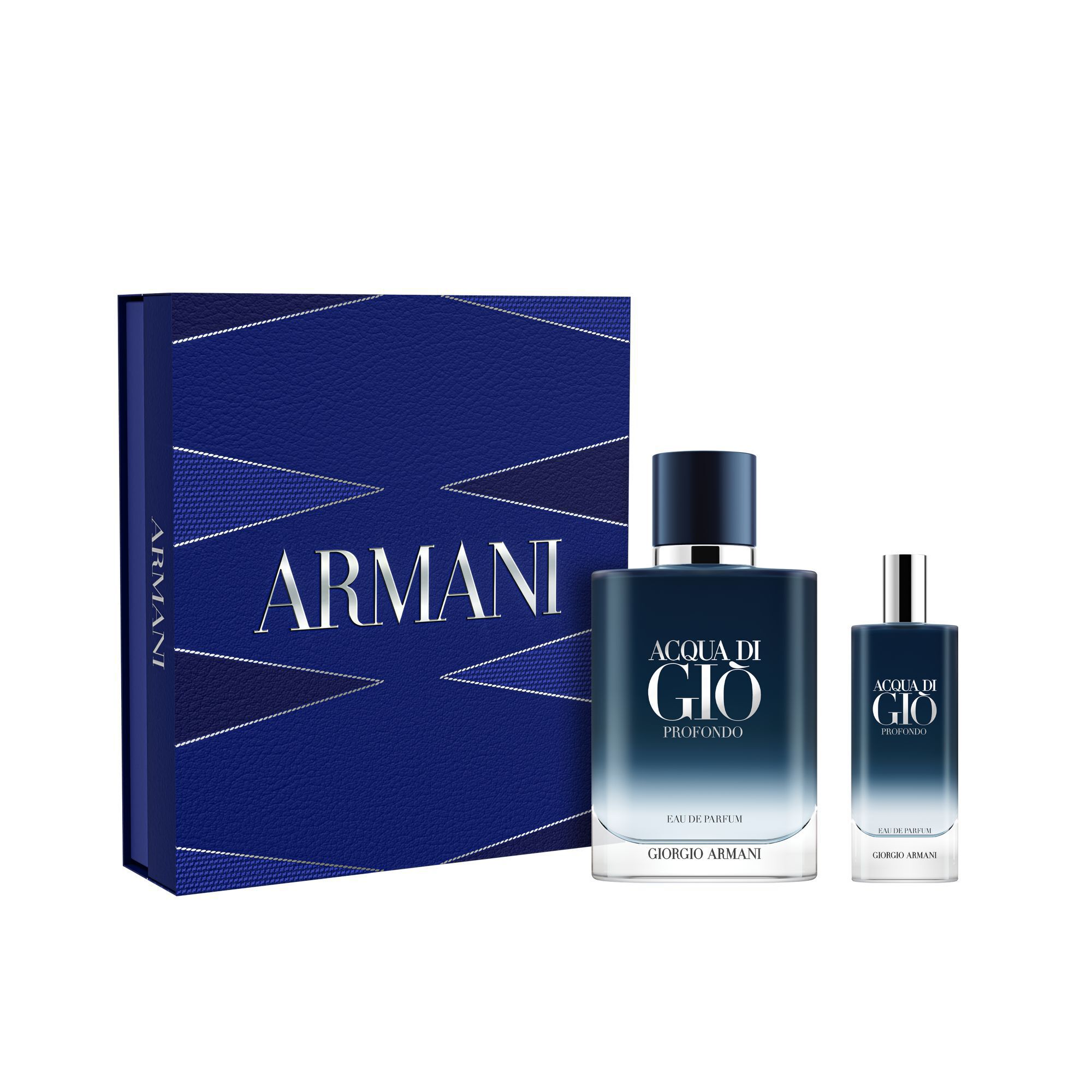 AGUA DI GIO PROFONDO EAU DE PARFUM 100ML SET REGALO PARA EL DIA DEL PADRE