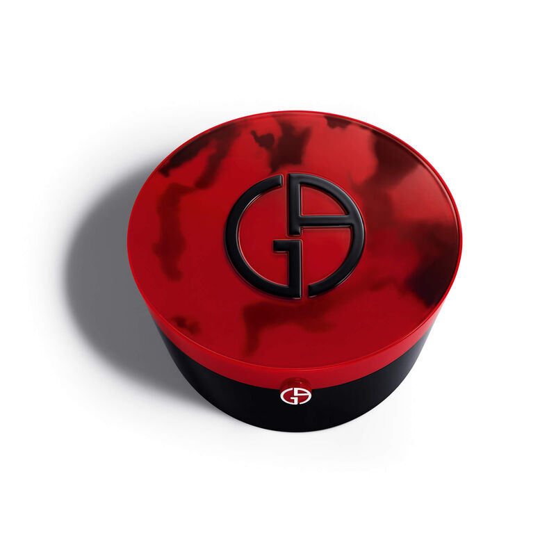 CAJA MY ARMANI TO GO CUSHION 4 couture-inspired signature designs. Rouge Malachite Case