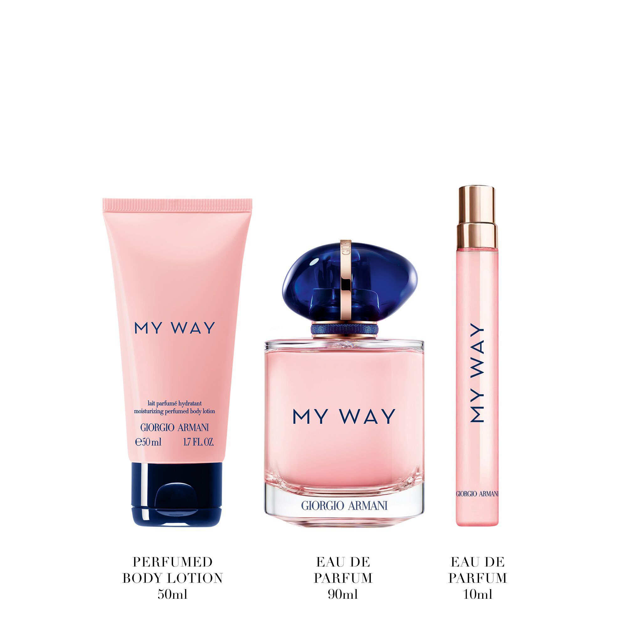 Set de regalo navideno My Way Eau de Parfum 90 ml