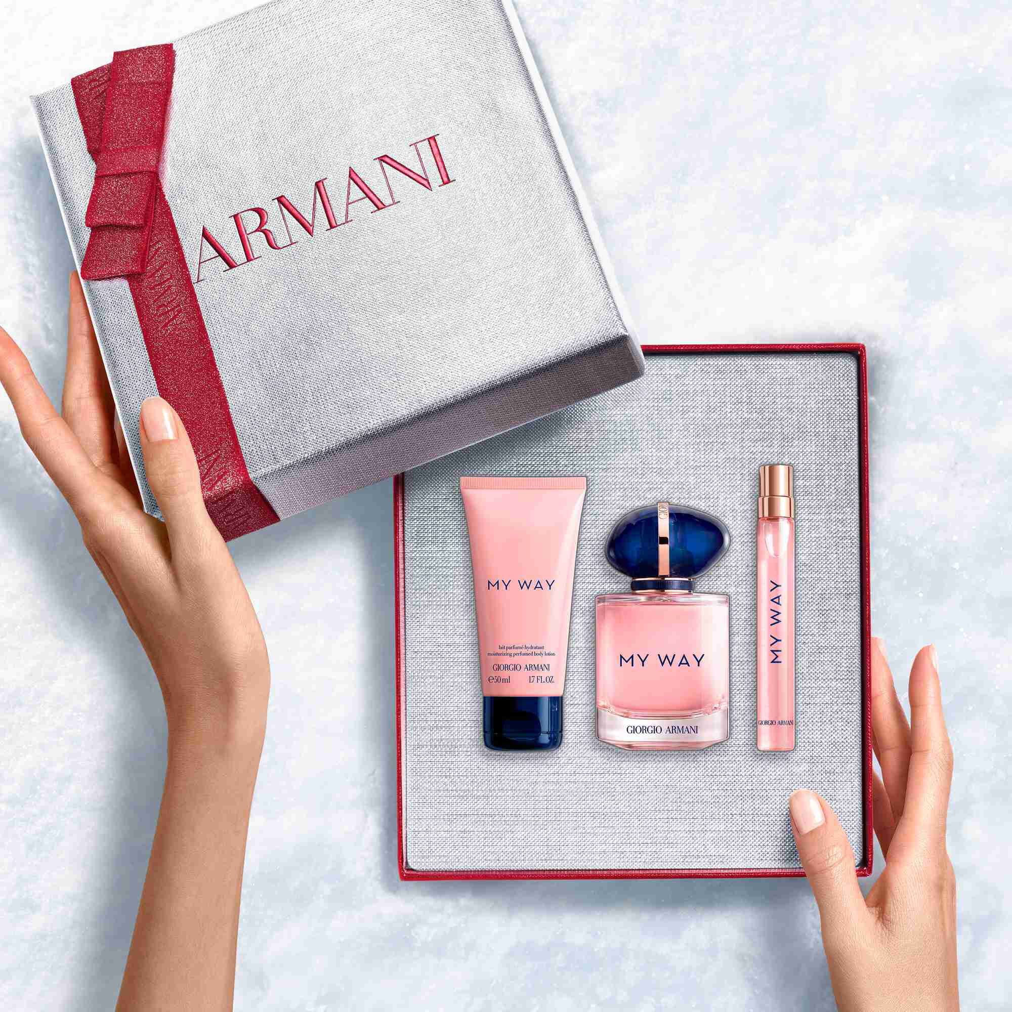 Set de regalo navideno My Way Eau de Parfum 90 ml