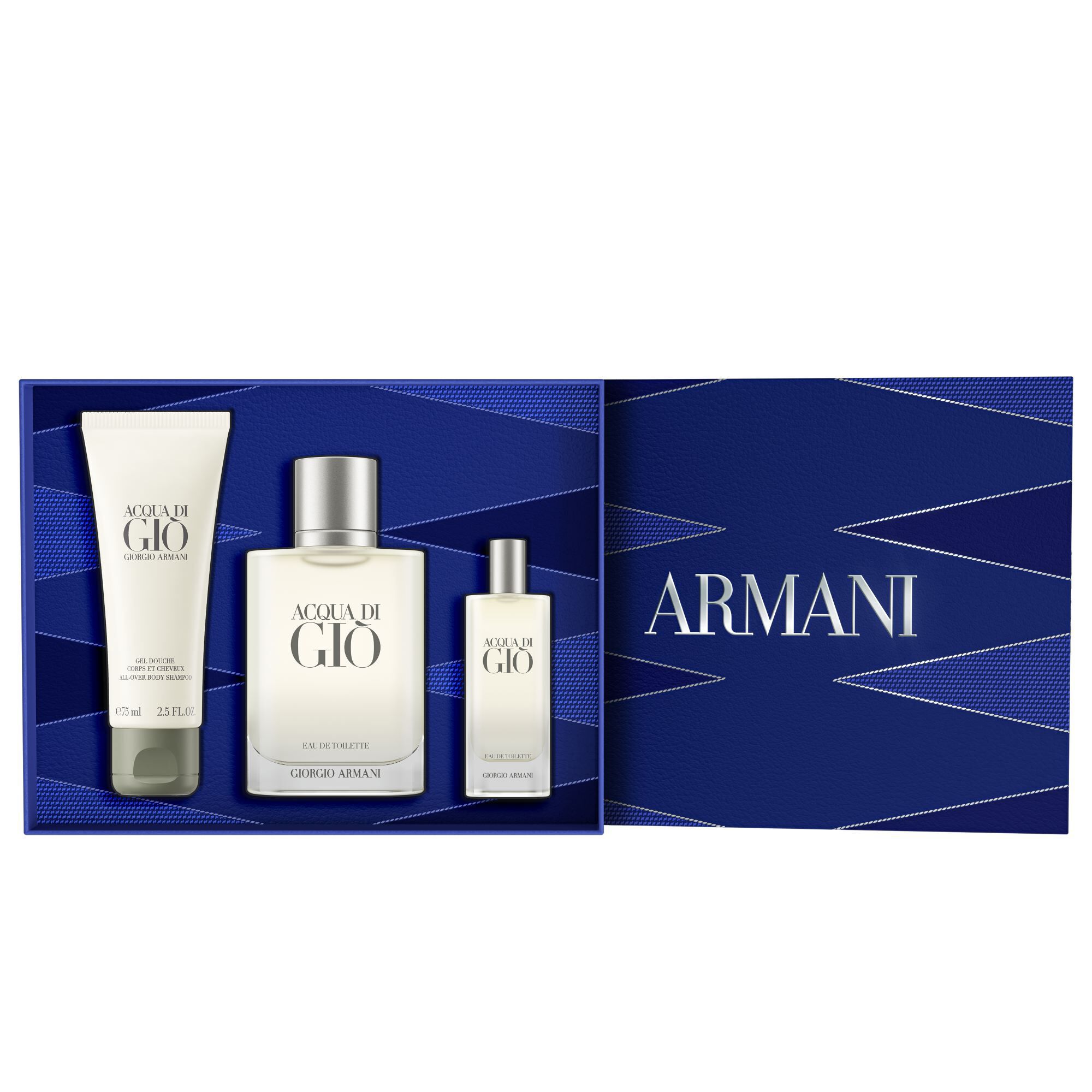 AGUA DI GIO EAU DE TOILETTE DE 100 ML SET REGALO