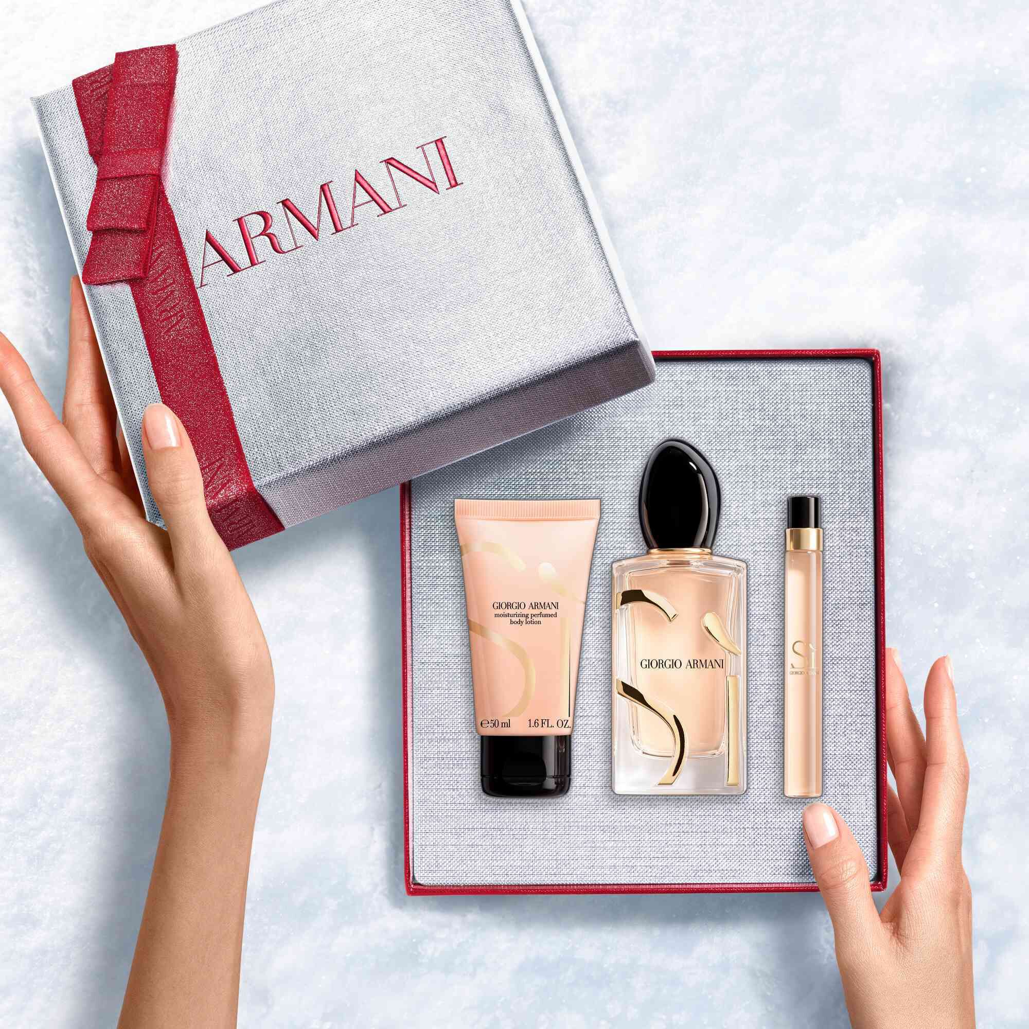 Si Eau de Parfum Set de regalo navideno de 100 ml