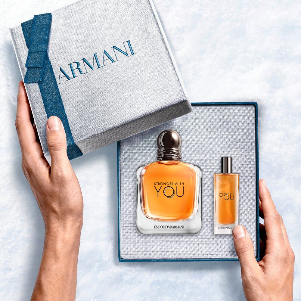 Stronger With You Eau de Toilette Set de regalo navideno de 100 ml